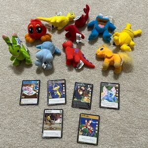 McDonald’s 2004 neopets and cards- entire set